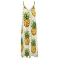 thumbnail image 4 of Lunarable Pineapple Sleeveless Dress for Women Clothing Female Women's Summer Skirt, 4 of 7