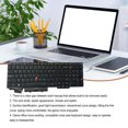 thumbnail image 4 of VONKY Keyboards Fluent Typing Mute PC Input Apparatus Key Board Pointer Home Use Sensitive Keypads Replacement for Thinkpad E15 GEN 1, 4 of 5