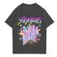 thumbnail image 1 of Pop cazadora para niña Demon Hunters Graphic Round-Neck Short Sleeve T Shirt For Kids Youth Fashion Tee With Cartoon Print Design Soft Blend Top For Children （Dark Gray）, 1 of 3