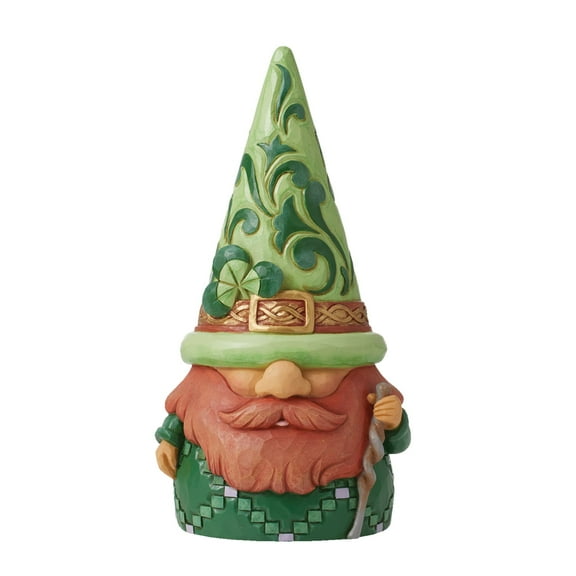Enesco Jim Shore Leprechaun Gnome, Figurine, 7.48in H