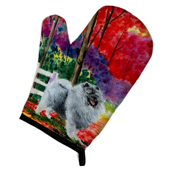 Keeshond Oven Mitt