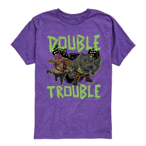 Teenage Mutant Ninja Turtles Mutant Mayhem - Double Trouble - Toddler & Youth Short Sleeve Graphic T-Shirt