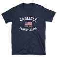 thumbnail image 1 of Carlisle Pennsylvania Patriot Men's Cotton T-Shirt, 1 of 1