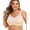 Beige, variant on Elainilye Fashion No Wire Bras for Women Traceless Underwear Comfortable Lace Breathable Gathering Bra Plus Size Bras,Beige