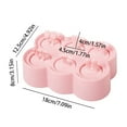 thumbnail image 2 of Silicone Maker with Easy Release for Homemade Yogurt and Ice Cubes Convenient DIY Design, 2 of 5