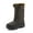 BROWN, variant on Women's Non-Slip Warm Lined Mid Calf Winter Snow Boots