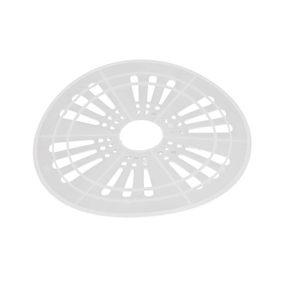 Cubierta de Cap para Lavadora Semiautomática de Plástico de 24 cm de Diámetro Color Blanco