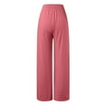 thumbnail image 5 of Women Pants Bell Bottoms Multi Colored Slim Trousers Ladies Work Leggings, 5 of 5