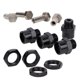 thumbnail image 3 of Controlador hexagonal para rueda de coche RC, adaptador hexagonal de 12 mm a 17 mm, carpeta de extensión de 30 mm N10178T (negro), 3 of 8