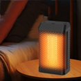 thumbnail image 2 of Hvmvliv Heaters for Indoor Use Desktop Warm Air Blower, Household Rapids Heating Electric Heater, Intelligent Oscillating PTC Heater, US Standard Compliant for Home/Office Black, 2 of 6