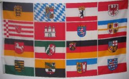Details about   3x5 Germany Flag with 16 German State Flags Event Banner Deutschland Pennant New 