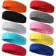 thumbnail image 4 of 8 Piezas Diadema Deportiva para Hombres y Mujeres, Diadema para el Sudor, Banda para el Cabello elástica Antideslizante Diadema de algodón que Absorbe la Humedad para Deportes, 4 of 5