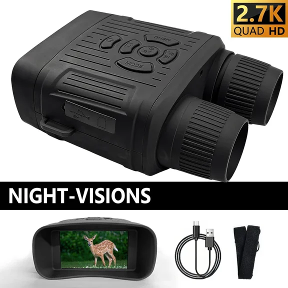 Digital Night Vision Goggles Monocular for 100% Darkness for Hunting Travel 36MP