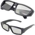 thumbnail image 1 of 3D Glasses for TV Men Women Polarized Wraparound For Use with Cinemas TVs and Projectors 3D Cinema Glasses for Cinema, 1 of 4