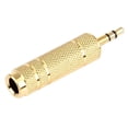 thumbnail image 2 of AMZER Gold Plated 3.5mm Plug to 6.35mm Stereo Jack Socket Adapter, 2 of 4