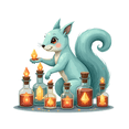thumbnail image 6 of cartoon Squirrel Theme Stickers, Waterproof Squirrel Theme Sticker for Water Bottle Laptop Phone Cases Planner Skateboard Luggage Helmet Party Favor Decor, Ideal for Adults Teens Teacher Rewards, 6 of 9
