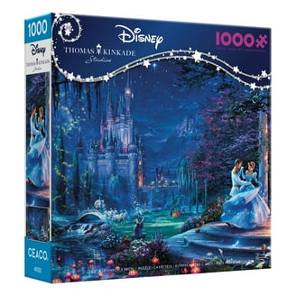 ジグソーパズル　Disney Thomas Kinkade 750ピース2点 Amazon.co.jp: Disney Thomas Kinkade ディズニー シンデレラ
