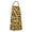 Yellow And Brown-1, variant on Yellow Leopard Print Pattern Apron-Garden Aprons for Women with Pockets-Cotton Linen Waterproof Kitchen Cooking Gardening Aprons Adjustable for Kitchen,Cooking,BBQ and Salon 33x27 Inch