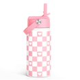 thumbnail image 1 of Botella SANDJEST Kids de acero inoxidable con aislamiento de 350 ml, color rosa, 1 of 7