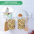 thumbnail image 7 of Yellow Leopard Pattern Pot Holder Set 2 Piece Non-Slip Oven Hot Pads Heat Resistant Durable 7x9.8in, 7 of 7