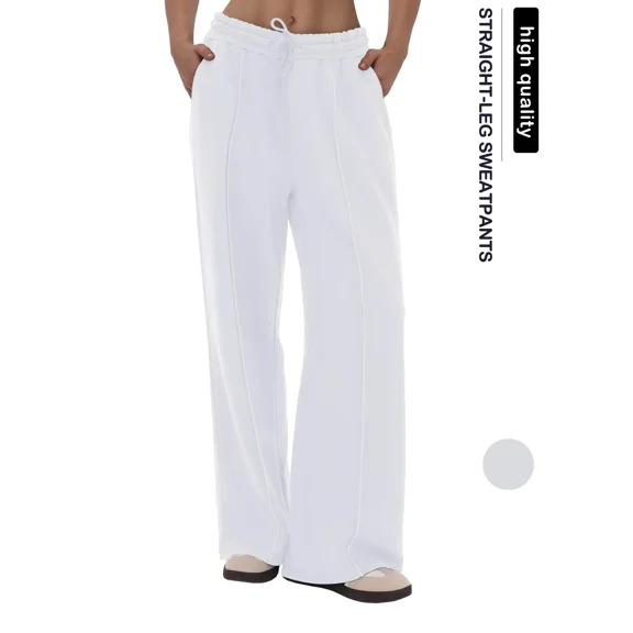 Women's Athletic Jogger Pants with Pockets, Soft Lounge Sweatpants for Workout, Yoga or Daily Wear