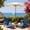 2Pcs Dark Blue, variant on Jopath Adirondack Chair, Outdoor Lounge Chair Adjustable Backrest with Pull-Out Footrest for Patio Garden Outdoors Fire Pit Teak