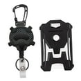 thumbnail image 5 of Clispeed 1Set Nurse Id Badge Holder Retractable Badge Reel Black Vertical Card Sleeve, 5 of 8