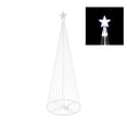 thumbnail image 1 of Vickerman X146345 152 Montrer Arbre Éclairé Topper avec des Lumières LED Blanc Frais - 4 Pi x 24 Po., 1 of 1