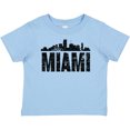 thumbnail image 3 of Inktastic Miami Skyline Grunge Boys or Girls Baby T-Shirt, 3 of 5