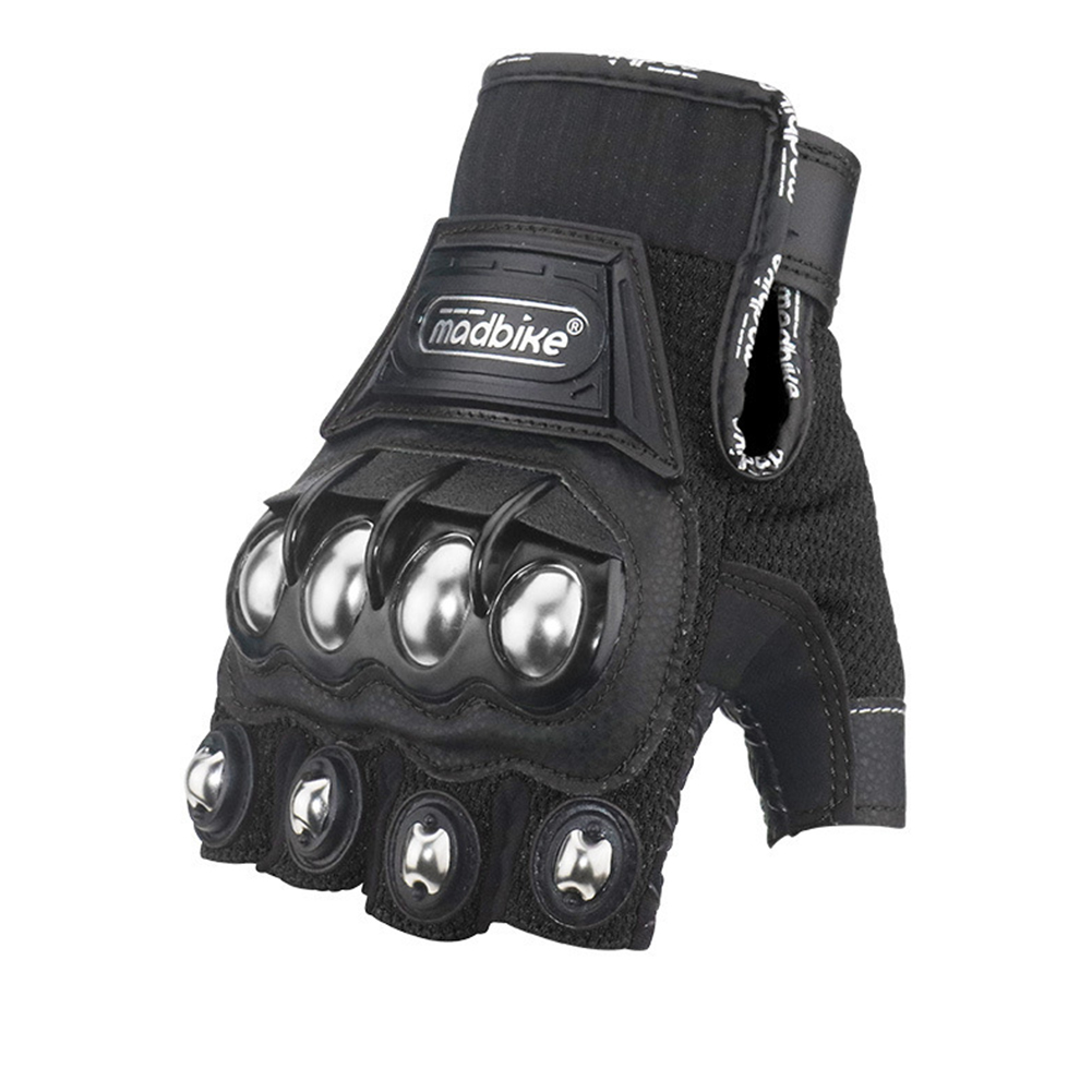 brass knuckle motorcycle gloves