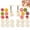 Set 2, variant on Cookie Mold Press Set, Easy Press Cookie Mold with Interchangeable Flower Plates for Mooncake and Pastry Making