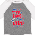 thumbnail image 4 of Inktastic Memorial Day My Step Dad is My Hero Boys or Girls Long Sleeve Baby Bodysuit, 4 of 5