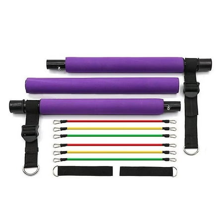 Pilates Bar Set, Portable Yoga Exercise Pilates Sticks With