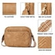 thumbnail image 4 of Bandolera BOSTANTEN acolchada de piel vegana marrón camel, 4 of 6