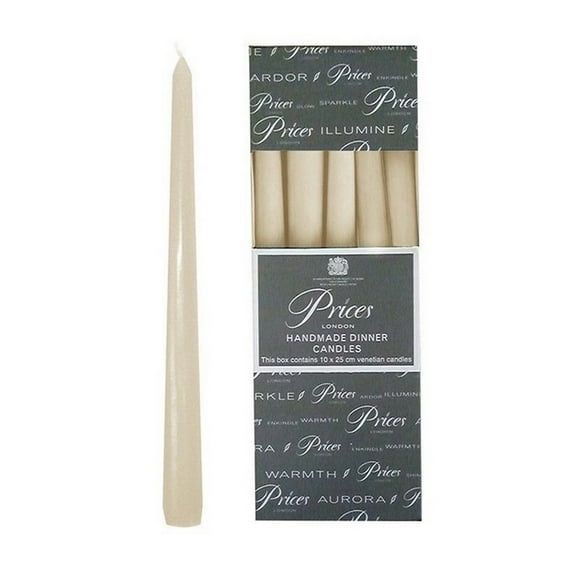 Prices Candles Venetian Candles (Pack Of 10)