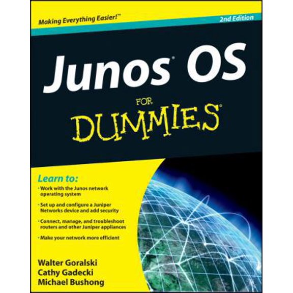 Pre-Owned JUNOS OS For Dummies (Paperback) 0470891890 9780470891896