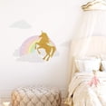 thumbnail image 3 of Large Rainbow Wall Decals (Unicorn and rainbow), 3 of 4