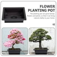 thumbnail image 2 of HOMEMAXS 20 Sets  Bonsai Flower Pot Plastic Flower Planting Pot Garden Succulent Plant Flowerpot, 2 of 8