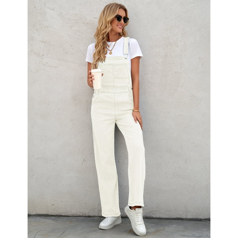 White washed overalls clearance