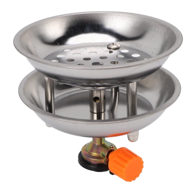 Charcoal Starter, Stainless Steel Rugged Innovative Heating Plate Design Stove Charcoal Burner for Parties