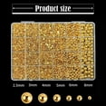 thumbnail image 5 of Resin Flatback Rhinestones, Loetky Flatback Jelly Stones, Bedazzling Crafting Metallic Kit for Shoes Nails Face Makeup Tumblers Bottles DIY Crafts, 5 of 9