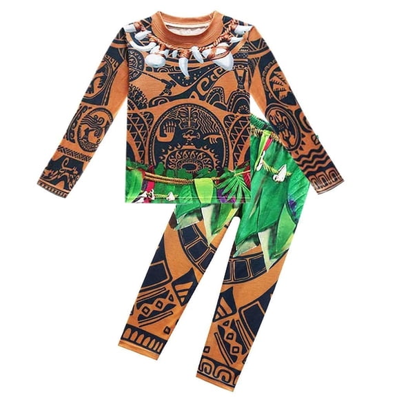 Set de pijama Maui de Dressy Daisy para niños, tallas 6-7 Dressy Daisy Dressy Daisy