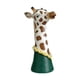 thumbnail image 2 of Jarrón con cara de animal, adornos modernos, decoración del hogar, decoración de mesa, flores artificiales Jirafa, 2 of 9