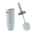 thumbnail image 5 of Bath Bliss 2 Pack Contour Toilet Brush and Holder in White, 5 of 6