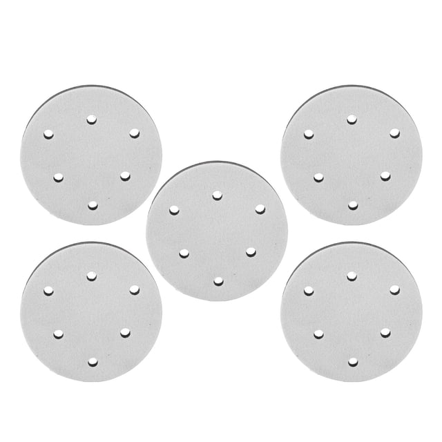 Coussins de Polissage pour Trous, 10 Pcs Coussins d'Interface à Densité Douce de 5 Pouces, Coussins pour Ponceuse à Densité Douce, Tampons Tampons, Performance Éprouvée
