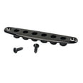 thumbnail image 2 of Esquirla Metal Guitar Instead String Thru Body Ferrules Bushings Plate Set Electric Black, 2 of 8