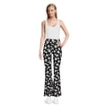 thumbnail image 4 of No Boundaries Juniors Print Flare Pants, 32" Inseam, Sizes XS-XXXL, 4 of 5