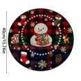 thumbnail image 3 of Christmas Decor,Festive Themed Wool Carpet Soft Cozy Area Rug For Home Living Room Bedroom Holiday Celebration, 3 of 5