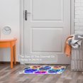 thumbnail image 5 of Colorful Skulls Cute Pattern Entryway Rug, 2x3 Area Rug Indoor Door Mat Non-slip Washable Floor Carpet Rug for Bedroom Office Dining Room Bathroom, 5 of 7