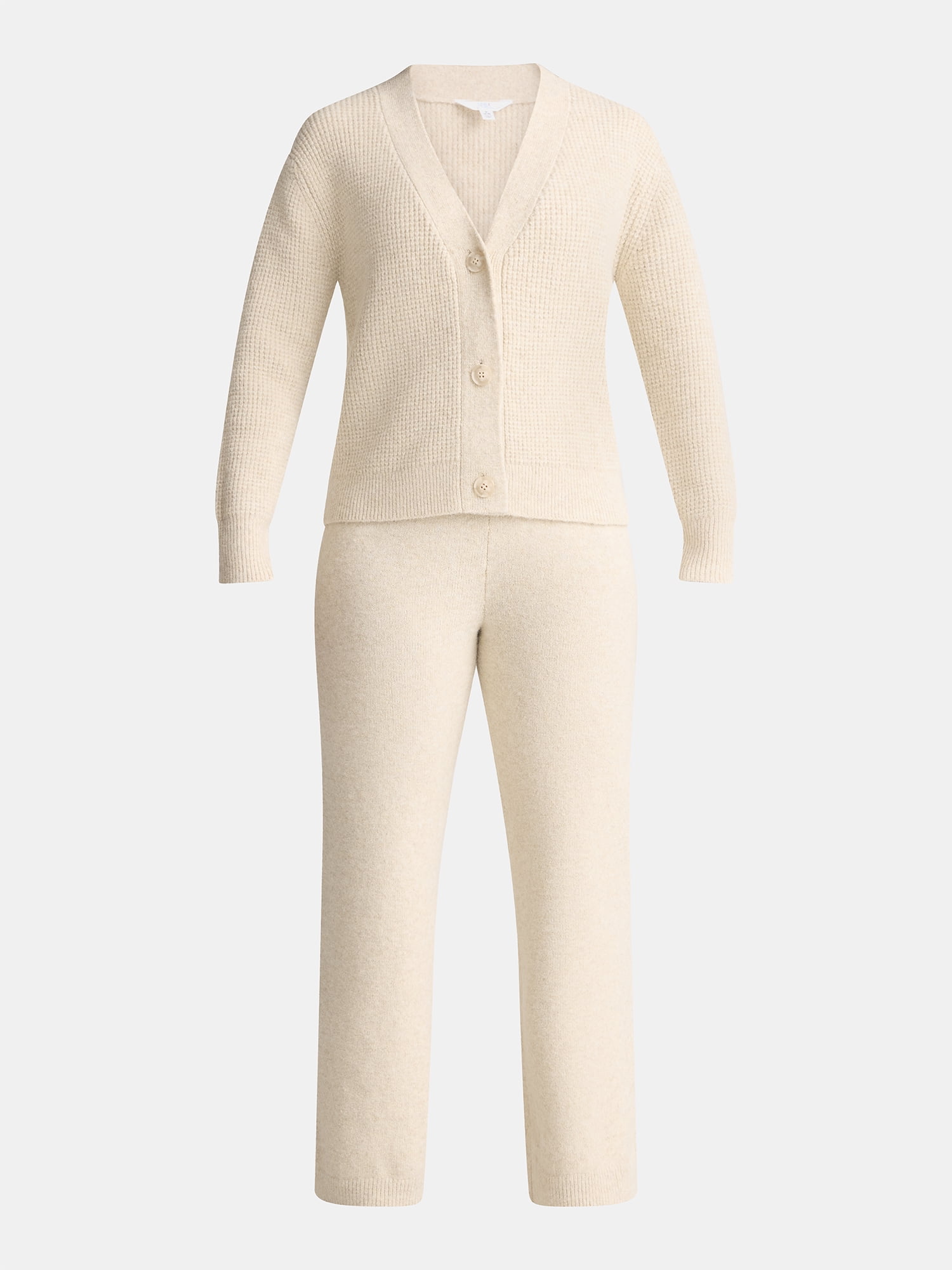 Time and Tru Women's and Women's Plus Cardigan and Pants